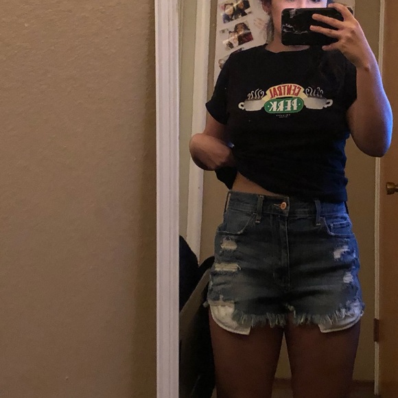 HOLLISTER High Rise Vintage Denim Shorts - Picture 6 of 6